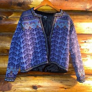 ICELANDIC DESIGN 100% WOOL FULL ZIP JACKET